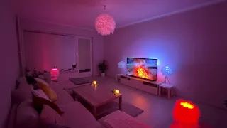 Phillips ambilight TV + hue bridge | Surtur destroying Asgard