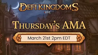 Weekly Developer AMA | DeFi Kingdoms Updates, Combat, RNG