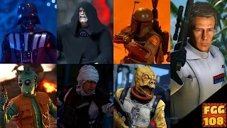 ALL VILLAIN EMOTES & INTROS STAR WARS BATTLEFRONT