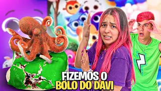 FIZEMOS UM BOLO DE POLVO PRO DAVI *deu ruim