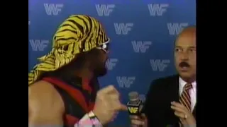 Macho Man Randy Savage Promo on Honky Tonk Man (10-03-1987)