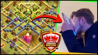 Town Hall 16 is SO Easy He Uses his NOSE To Attack!! Creative Masters Series 3.0