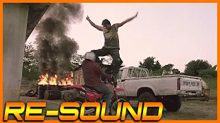 TONY JAA Destroys Bad Guys While On Fire! (Literally)【RE-SOUND🔊】