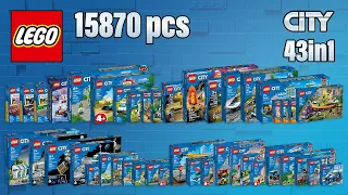 ALL LEGO® City 2022 (43in1)[15870 pcs] Step-by-Step Building Instructions | Top Brick Builder