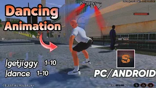 gta samp dancing animation v2 for (PC/ANDROID) Special Giveaway for 1k members in discord