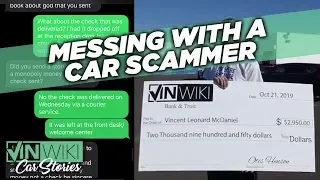 Can I run a Nigerian Scam on a car scammer?”