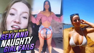 NEW SEXY GİRL FAİLS | BEST of the Month: Funny Compilation Sexy & naughty GİRLS FAİL | 2022