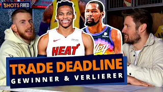 Gewinner & Verlierer der TRADE DEADLINE | Lakers, Durant & Westbrook | SHOTS FIRED mit C-Bas | KB