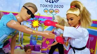 КУКЛЫ ОСТАЛИСЬ БЕЗ ОЛИМПИАДЫ 2020 БАРБИ КАРАТЕ ВИДЕО С МОЕЙ КОЛЛЕКЦИЕЙ BARBIE TOKIO 2020