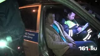 Поймали пьяного водителя