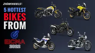 Top 5 Bikes Of EICMA 2022 | RE Super Meteor 650, Honda XL750 Transalp, Ducati Scrambler 800 & More!