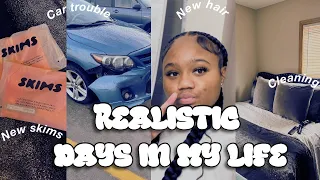 ☆REALISTIC DAYS IN MY LIFE | new skims ,Wishlist,cleaning,car trouble |☆