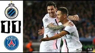 PSG VS CLUB BRUGGE 1 - 1 EXTENDED HIGHLIGHTS ALL GOALS CHAMPIONS LEAGUE -2021