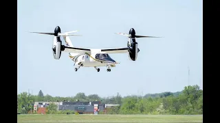 La prima donna a pilotare il convertiplano Leonardo AW609 (Maggio 2022)