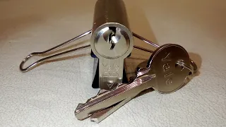 How to open Euro Lock " Yale " pr(?) . Picking. #locksport #lockpick