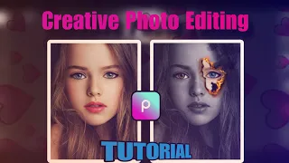 Trending Creative Photo Editing in picsart Photo editing tutorial 20242025.#photoediting