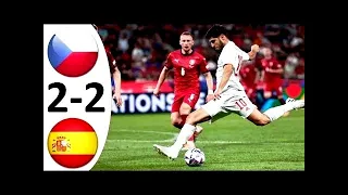 Испания чуть не проиграла Чехии! Что это было? Чехия - Испания - обзор матча Czech Spain Highlights