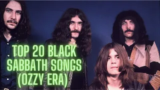 Top 20 Black Sabbath Songs (Ozzy Era)