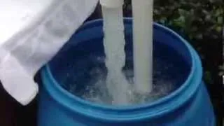 DIY Well Water Simer Pump Test Run