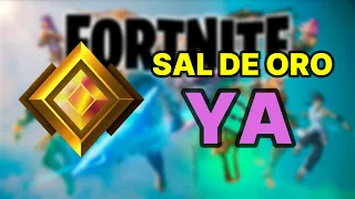 CÓMO SALIR de ORO FÁCIL - SUBE de RANGO en FORTNITE #1