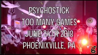 Psychostick live from Too Many games 2018
