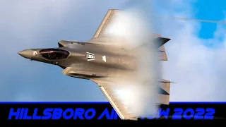 2022 F-35 Lightning II Twilight Demo - Oregon Airshow (3D Binaural Audio)🎧