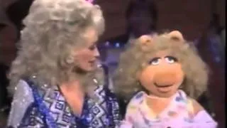 Dolly Parton  Miss Piggy on Dolly Show 1987/88 (Ep 19, Pt3)