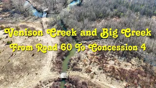 Venison Creek and Big Creek From Road 60 to Concession 4