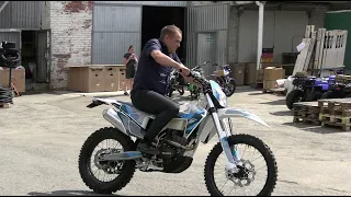 Мотоцикл эндуро REGULMOTO AQUA ENDURO (21г.). Высокий эндуро для любителей более спортивной езды.