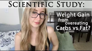 Overeating Fat vs Carbs: Which Makes you Gain More Body Fat? | Myth of Calories in vs Calories out