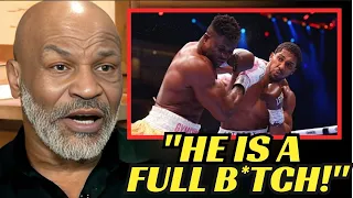 Mike Tyson REACTS To Anthony Joshua Versus Francis Ngannou Full Fight