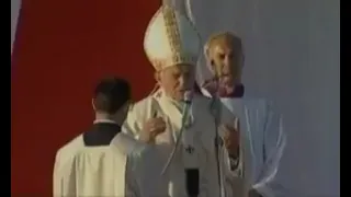 9 Maggio 1993 AGRIGENTO L' Anatema contro la mafia di Giovanni Paolo II