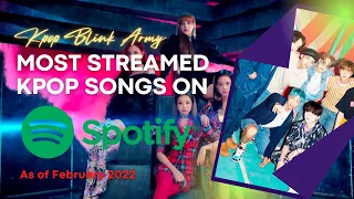 Top 30 Most Streamed Kpop Songs on Spotify of ALL TIME