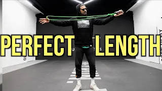 How to find your PERFECT jump rope length! 100% WORKS (Every time!!)