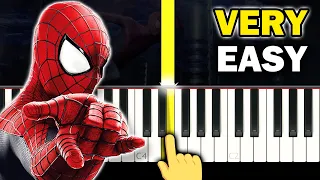 THE AMAZING SPIDER-MAN 2 - VERY EASY Piano tutorial