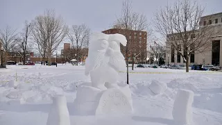 Amazing Snow Sculptures! ❄️