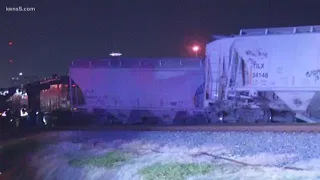 Train spills diesel fuel after derailment on southwest side, police say