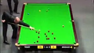 JUDD TRUMP vs STUART BINGHAM  UK MASTERS SNOOKER 2012  FRAME-2