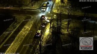 Авария в Красном Селе 16.01.18