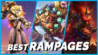 Dota 2 Best Rampages Dawnbreaker, Earthshaker & Mars (2021)