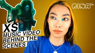 🧡XS music video EXCLUSIVE BEHIND THE SCENES (special effects makeup, bloopers) | Rina Sawayama