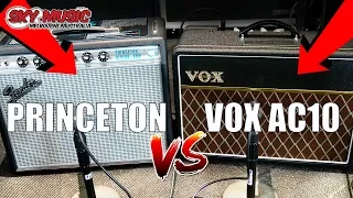 Fender '68 Princeton Reverb vs The VOX AC10C1 Amplifier - An Amplifier Comparison