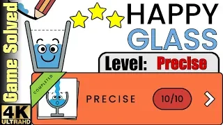 HappyGlass | Precise - All levels completed (1-10)