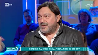 Sigfrido Ranucci e le anticipazioni dell'inchiesta di Report - Chesarà... 10/12/2023