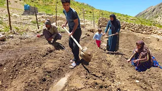 The Kuhgol family built their thriving garden and planted vegetables seeds
