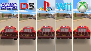 Cars Mater-National Championship (2007) GBA vs NDS vs PS2 vs Wii vs Xbox 360 (Which One is Better!)