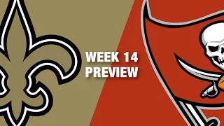 Saints vs. Buccaneers Preview (Week 14) | NFL