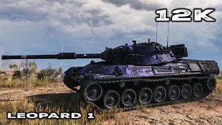 Leopard 1 | 12K Damage & 4 Kills | World of Tanks