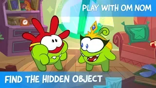 Find the Hidden Object - Om Nom Stories: Super-Noms (Cut the Rope)
