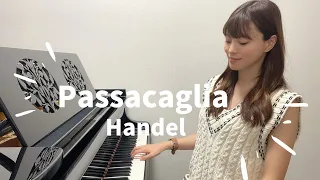 【楽譜無料】Passacaglia / Handel / パッサカリア / ヘンデル /piano